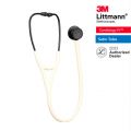 3M Alabaster Tube (new Satin material), Black Matte finish chestpiece, Cardiology IV 6186C, 3M Littmann stethoscope