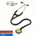 Littmann Master Cardiology Tube - Black Tube, Brass Finish Chestpiece and Eartube (27 ) 2175