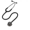 3M Littmann Classic III Stethoscope, Smoke-Finish, Black Tube, 27 inch, 5811
