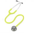 3M Lemon Lime Tube, Standard Finish Chestpiece Stainless Stem, Classic III 5839, 3M Littmann Stethoscope