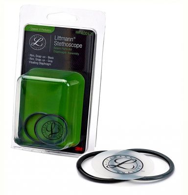 3M SparePart Classic II Pediatric Black and Gray 40012, 3M Littmann Spare Part Kits