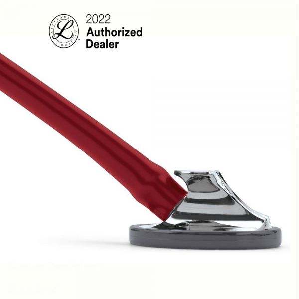 Littmann Master Cardiology - Burgundy Tube, Standard Finish and Eartube 2163