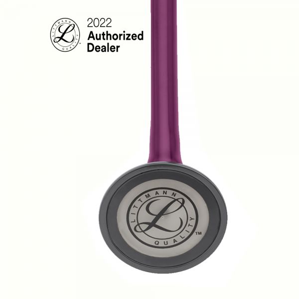 Littmann Master Cardiology Tube,Standard Finish Chestpiece Plum and Eartube (27 ) 2167
