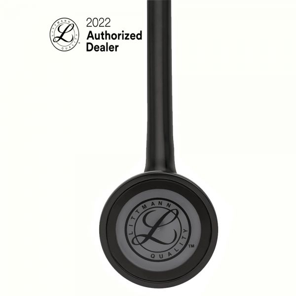 Littmann Master Cardiology Tube - Black Tube, Smoke Finish Chestpiece and Eartube (27 ) 2176