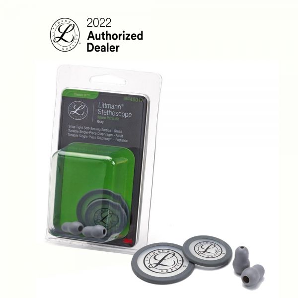 3M Spare Part Cardio IV & Classic III & Cardiology III Grey 40017, 3M Littmann Spare Part Kits
