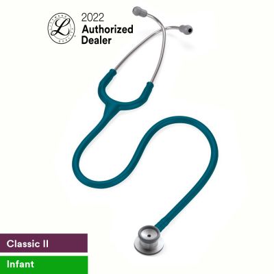 3MLittmannClassic II Infant Stethoscope, Caribbean Blue Tube, 2124