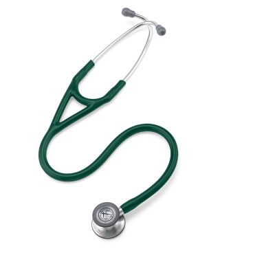 3M Littmann Cardiology IV Stethoscope, Hunter Green Tube, 27 inch, 6155